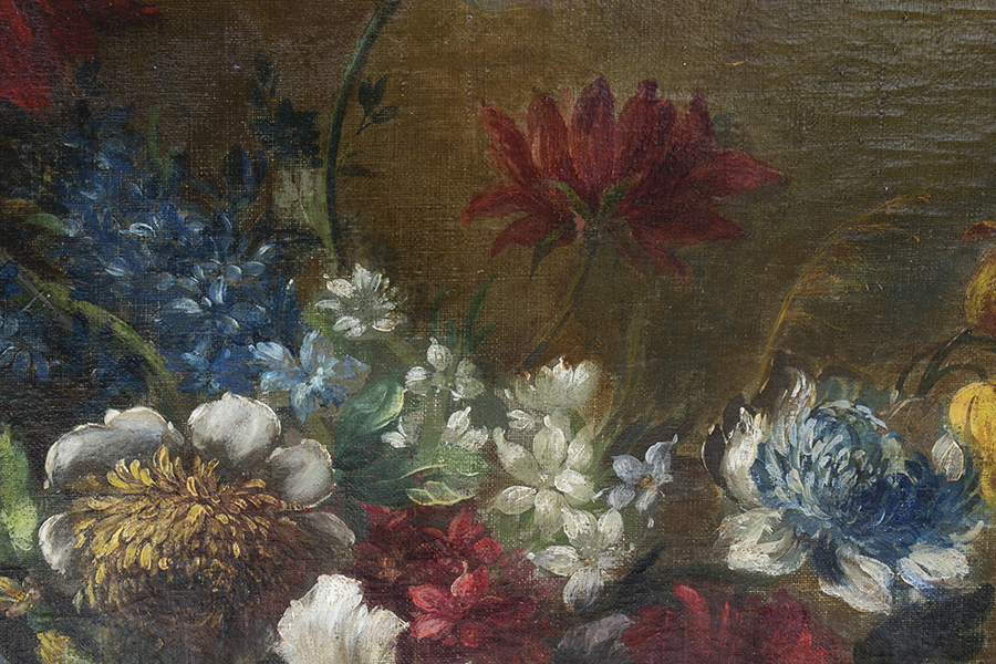 フランスアンティーク油絵の花